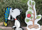 snoopy and tree